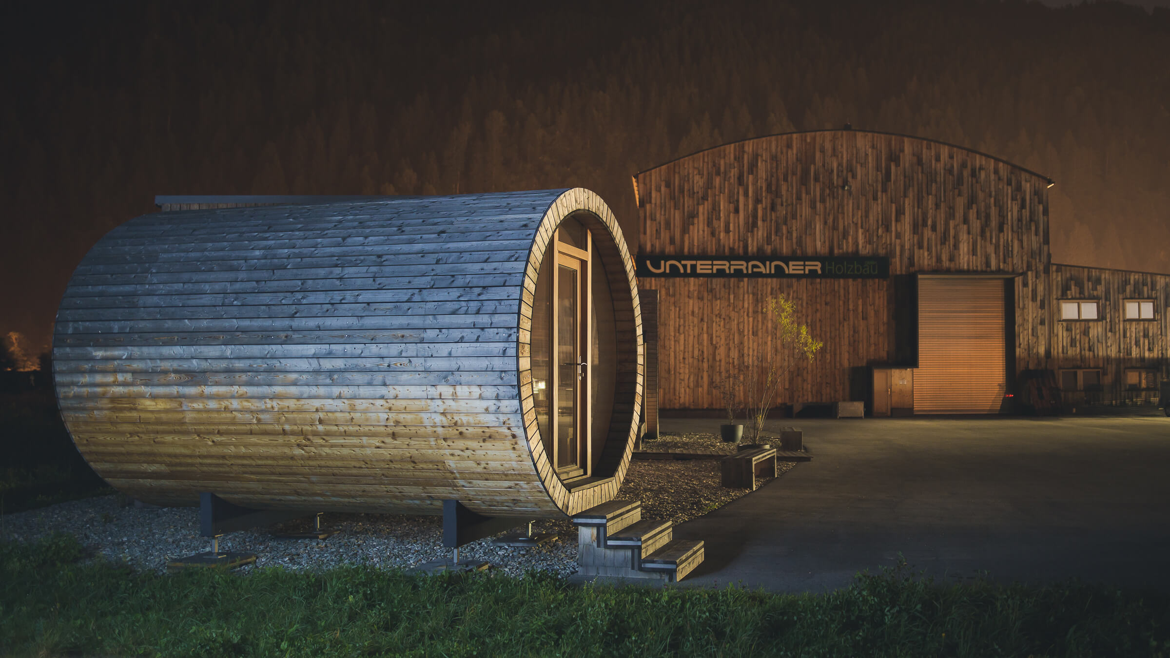 Holzbau Unterrainer - Sauna